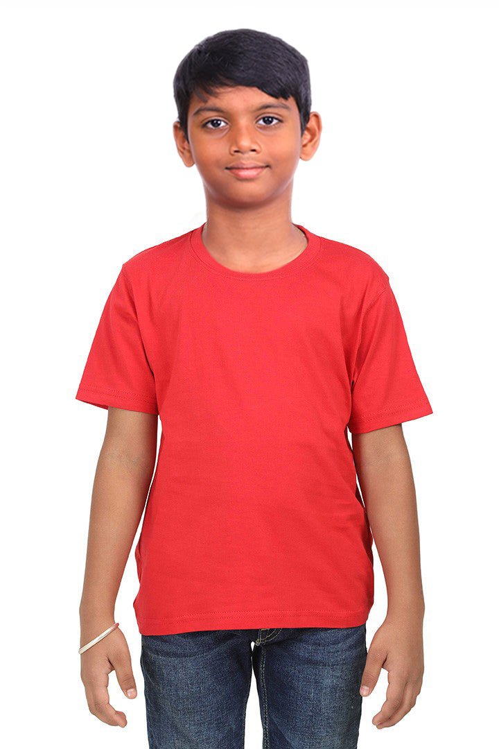 Short - Sleeve Plain Tees Brainy Being Apparels